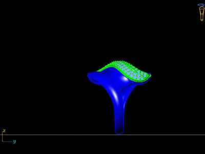 Women Ring 3D print model 12
