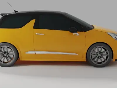 Citroen Ds3 Car 3D Model 3D model