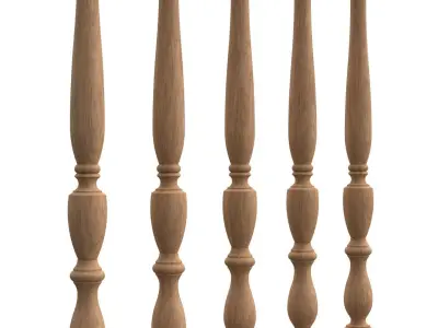 Stair baluster 16 3D print model