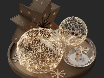 CHRISTMAS DECORATION 01 3D model