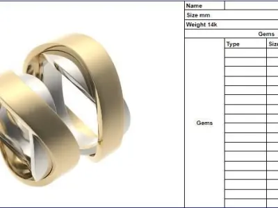 Ring 0145 3D print model