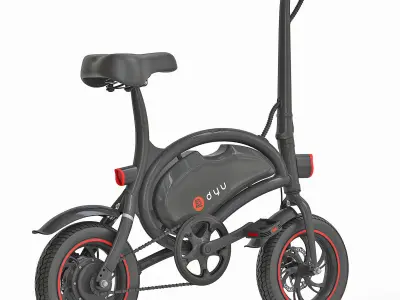 DYU Smart Electric Bike D2 3D model