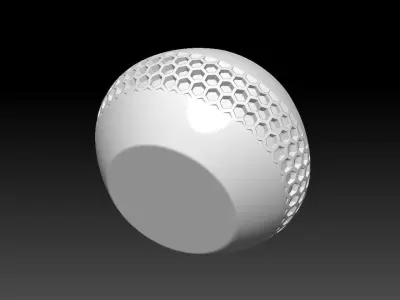 HM Honeycomb Flower Pot 002 3D print model