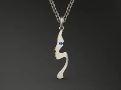 A100-67-pendant Free 3D print model