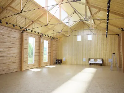 Warehouse loft 2 3D model