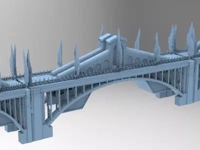 At Deco Bridge 3 3D model