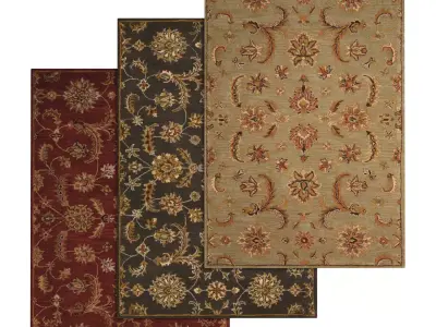 Rug Set 1123 3D model