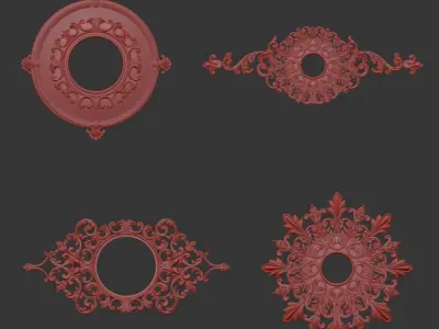 Trim Ornament 46 3D model