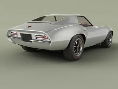 Pontiac Banshee XP-833 3D model