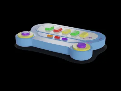 Cars and action games Musical Toy 3D model purchase