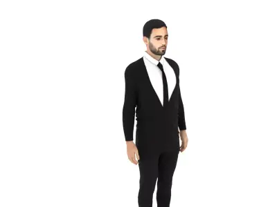 Bruno Fernandes Low-poly 3D model