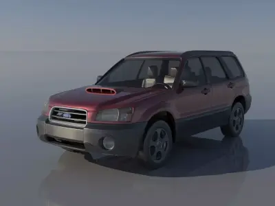 Subaru Forester 2003 3D print model