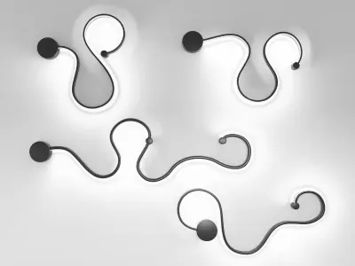 Wall lamp from Aliexpress 3D model