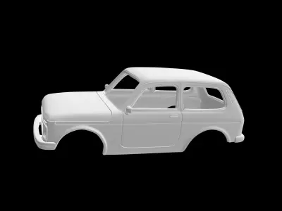 Lada  Niva 3D print model