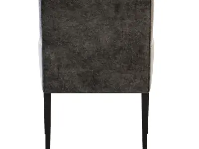 Luz Armchair Low-poly 3D model