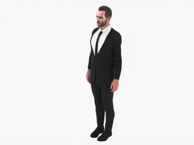 CM Punk Low-poly 3D model