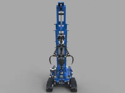 Lego Crawler Crane 3D model