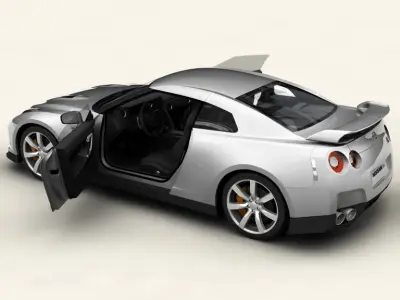 Nissan GT-R 3D model