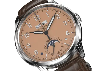 Patek Philippe 5320G-001 Grand Complications Watch 3D model