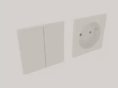 Razetka 3D model