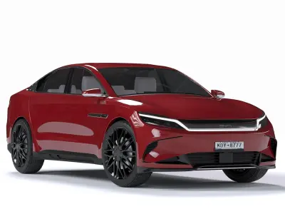 BYD HAN 2024 3d Model 3D model
