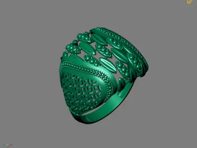 Women Plain Ring Ready STL Models Womens Ring 3d models 3D print model 10