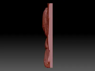 Eagle 3D print model 5