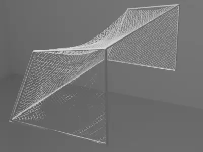 Football Goal  Free 3D model
