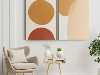 Photo Frame 198 Low-poly 3D model