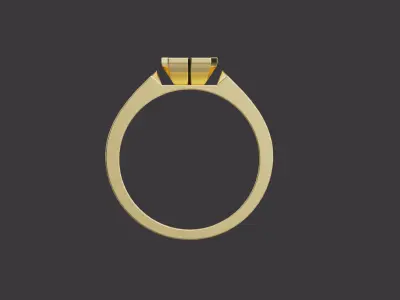 Cross Ring 61475 3D print model