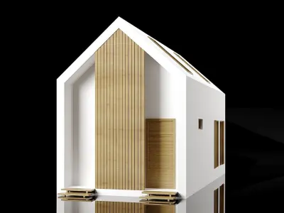 modren house 03 3D model