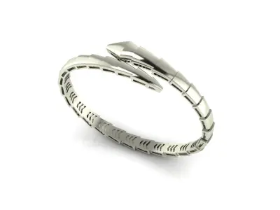 BVLGARI SERPENTI VIPER BRACELET 3D print model