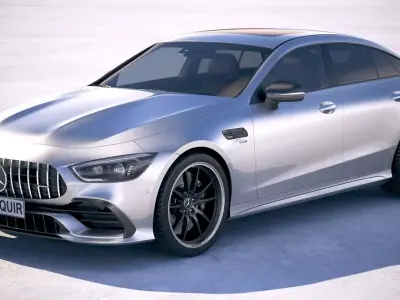 Mercedes AMG GT53 2019 3D model