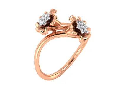 Women Ring 3D print model 31