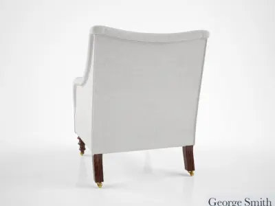 George Smith Fairhill chair 3D model