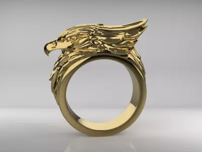 Eagle Ring 3D print model buy