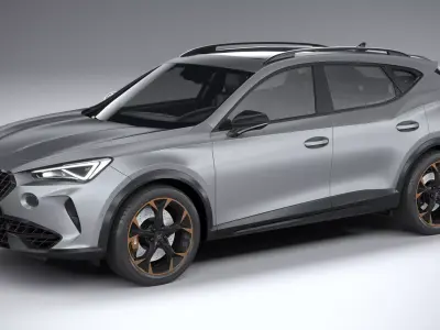 Cupra Formentor 2021 3D model