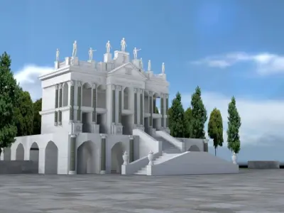 BASILIQUE SAINT JEAN DE LATRAN 3D model