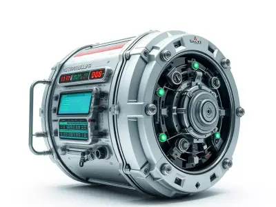 Futuristic Engine Module model pack Low-poly 3D model