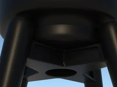 Dracaena and Pot 2 3D model