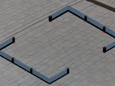 3D PORCH glazing design  3D print model