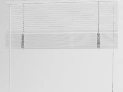 Wooden blinds 3 options 900 mm 3D model