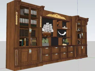 BOOKSELF 3D model