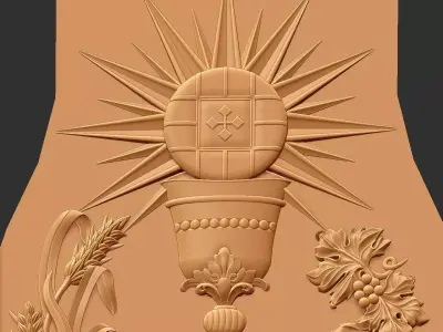 Holy Eucharist 3D model