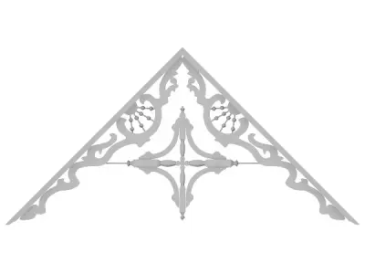 Gable Decoration 3 3D model