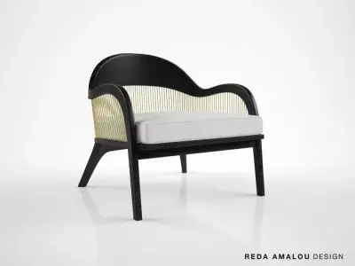 Reda Amalou Design Lanka armchair 3D model