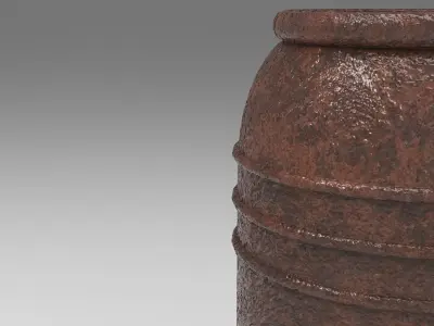 Cruel Vase Low-poly 3D model