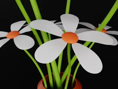 Flower Vase 3D model purchase