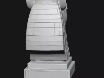 camel 3D print model