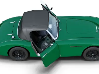 Austin-Healey 3000 MkII 3D model